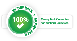 100% Money Back Guarantee