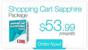 Shopping Cart Sapphire Package