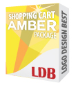 Shopping Cart Amber Package