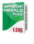 Shopping Cart Emerald Package